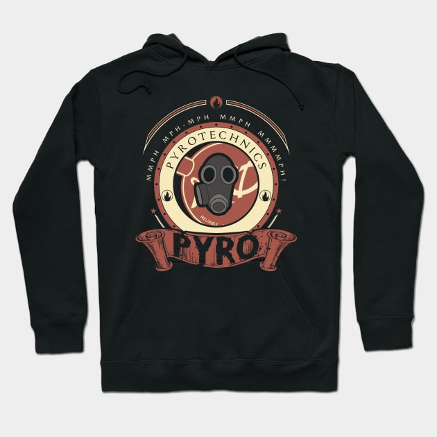 Pyro - Red Team Hoodie by FlashRepublic